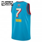 Maillot All-Star 2025 Jaylen Brown Jordan Bleu Swingman - Enfant